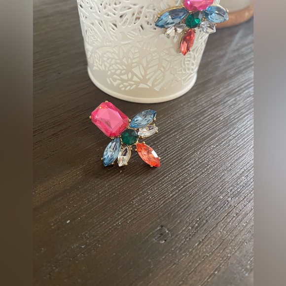 Funky colorful earrings - Picture 2 of 3